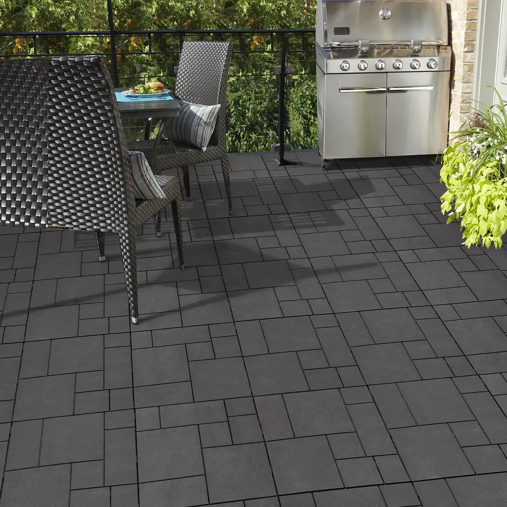 Напольное покрытие MultyHome Mosaic декоративное рифленое 30х30 см 6 шт. серое (211856) - фото 6