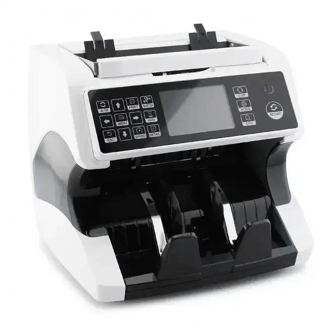 Рахункова машинка Bill Counter AL-920 із детектором фальшивих грошей та верхнім завантаженням - фото 3