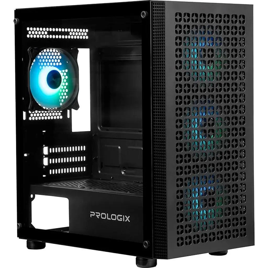 Корпус Prologix Dash GM-06RB Black [173431] - фото 2