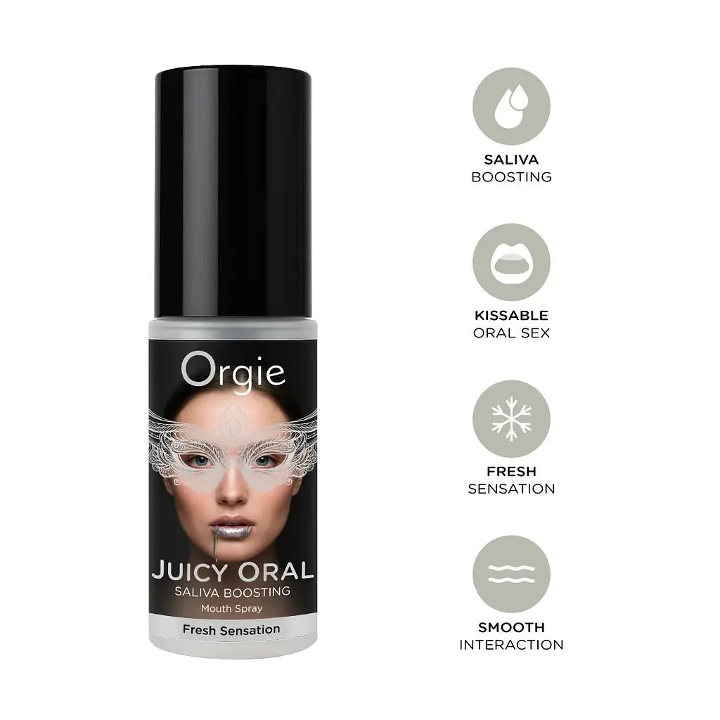 Оральний спрей Orgie Juicy Oral для посилення слиновиділення 15 мл - фото 2