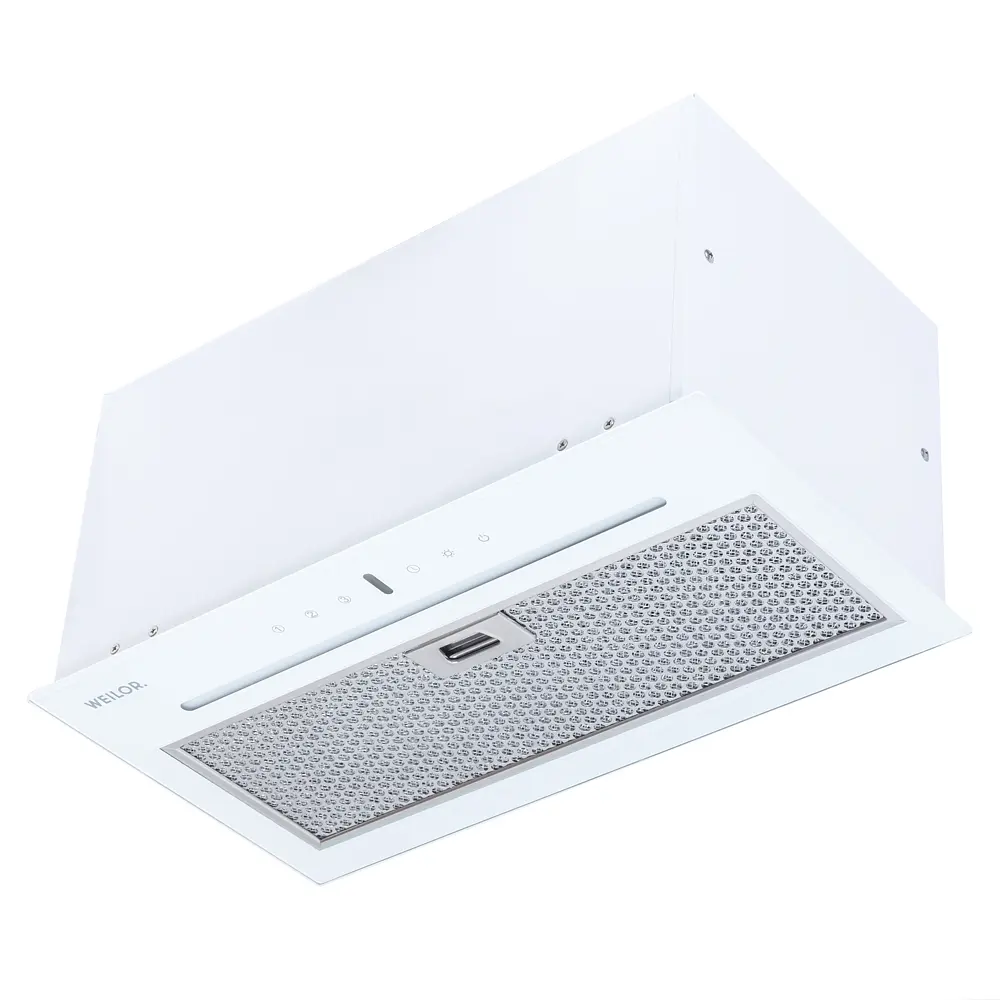 Витяжка повновбудована WEILOR PBSR 52301 GLASS WH 1100 LED Strip - фото 4