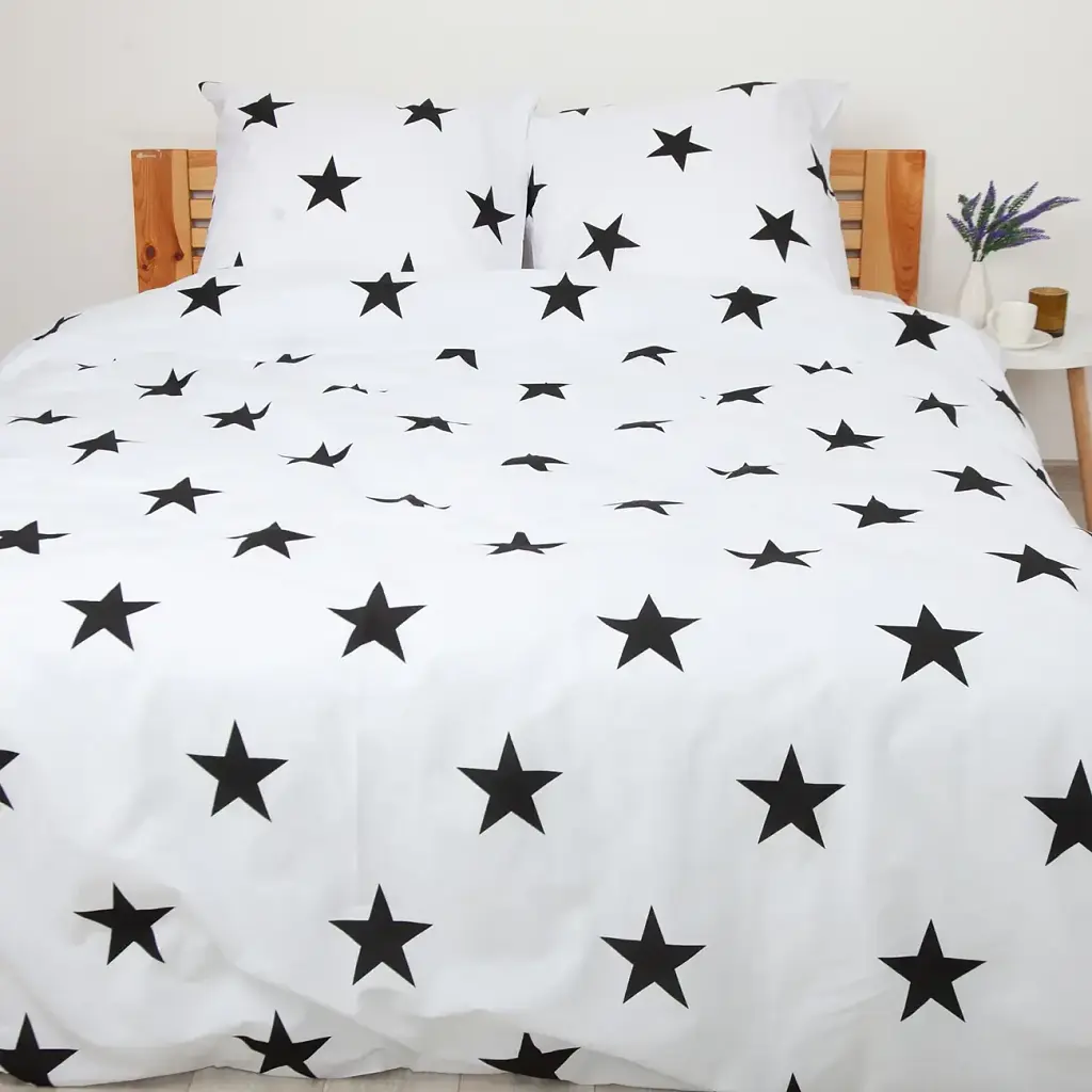 Постільна білизна ТЕП Happy Sleep Duo Morning Star ранфорс двоспальна біла - фото 5