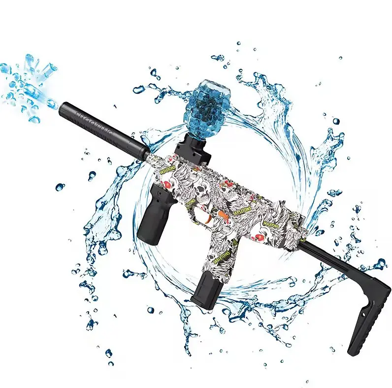 Бластер автоматичний OldBro MP9 Gel Ball з гель кульками орбіз 10500 шт. - фото 6