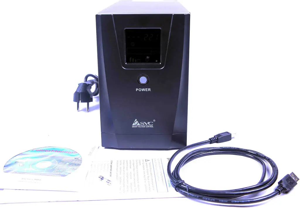Источник бесперебойного питания [ИБП] SVC VP-1250-LCD [108216] - фото 4