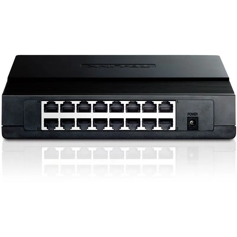 Комутатор TP-Link TL-SF1016D некерований настільний комутатор - фото 4