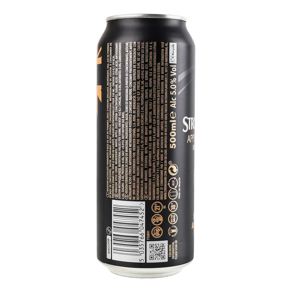 Сидр Strongbow Apple Ciders British Dry 5% 0.5 л з/б - фото 3