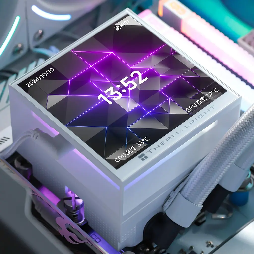 СВО Thermalright Hyper Vision 360 ARGB White (Hyper Vision 360 ARGB White) Б/в - фото 9