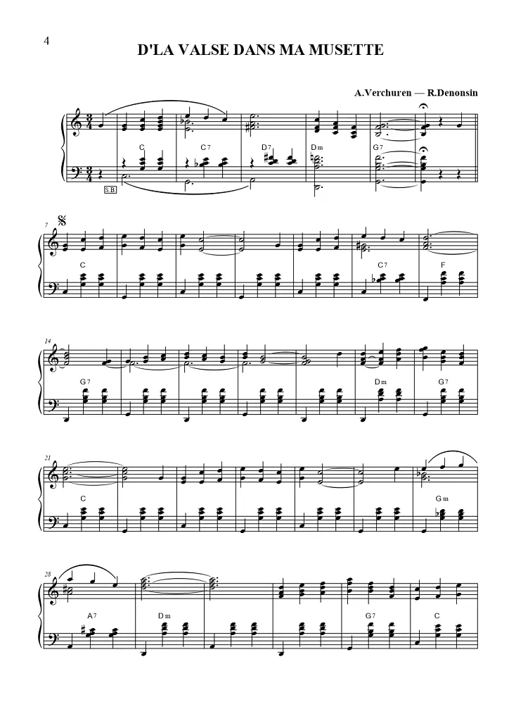 Французька легка музика (вар’єте) для акордеона (баяна) - Петро Серотюк - фото 3