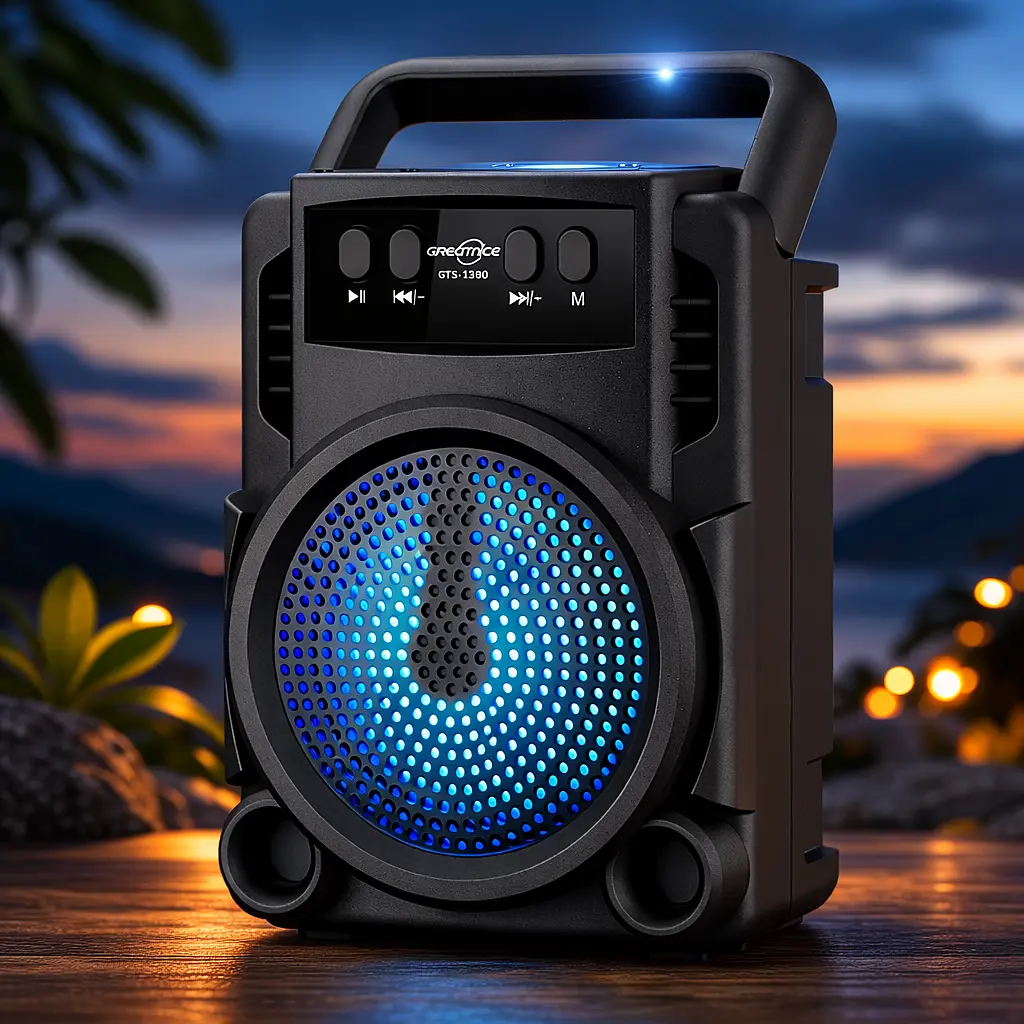 Бездротова портативна колонка GTS-1360 Dual 3" - фото 2