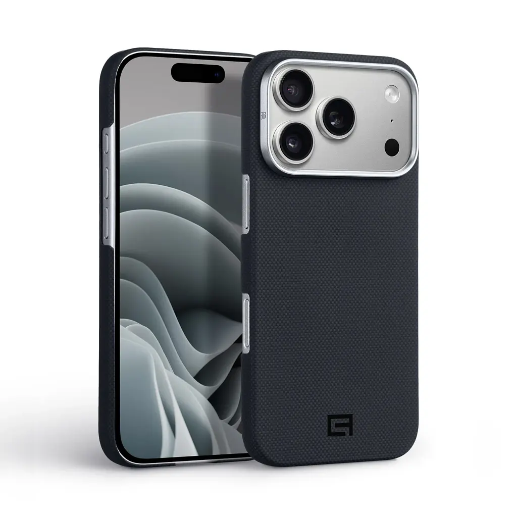 Чохол ArmorStandart BlackIcon Aramid Plain MagCase для Apple iPhone 17 Pro Black - фото 2