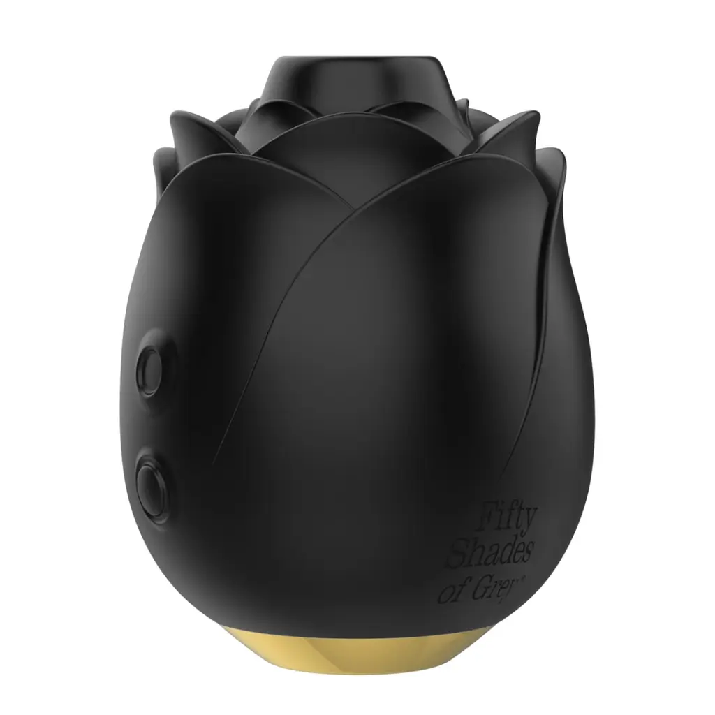 Вакуумний стимулятор клітора Fifty Shades of Grey Hearts Flowers Stimulator чорний - фото 2