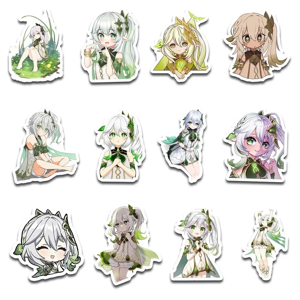 Стикерпак GeekLand Genshin Impact Nahida 45 штук (SP GI NH 01) - фото 5