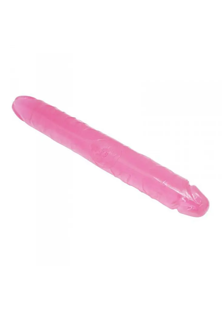 Фалоімітатор Toyz4lovers Solid Double Dong, 33 см (рожевий) - фото 2