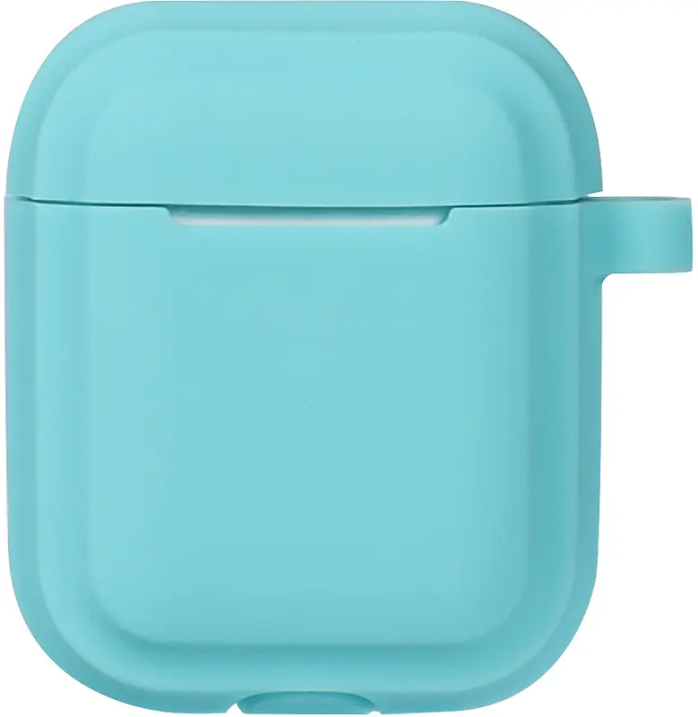 Кейс TOTO Plain Cover With Stripe Style Case AirPods Mint - фото 3