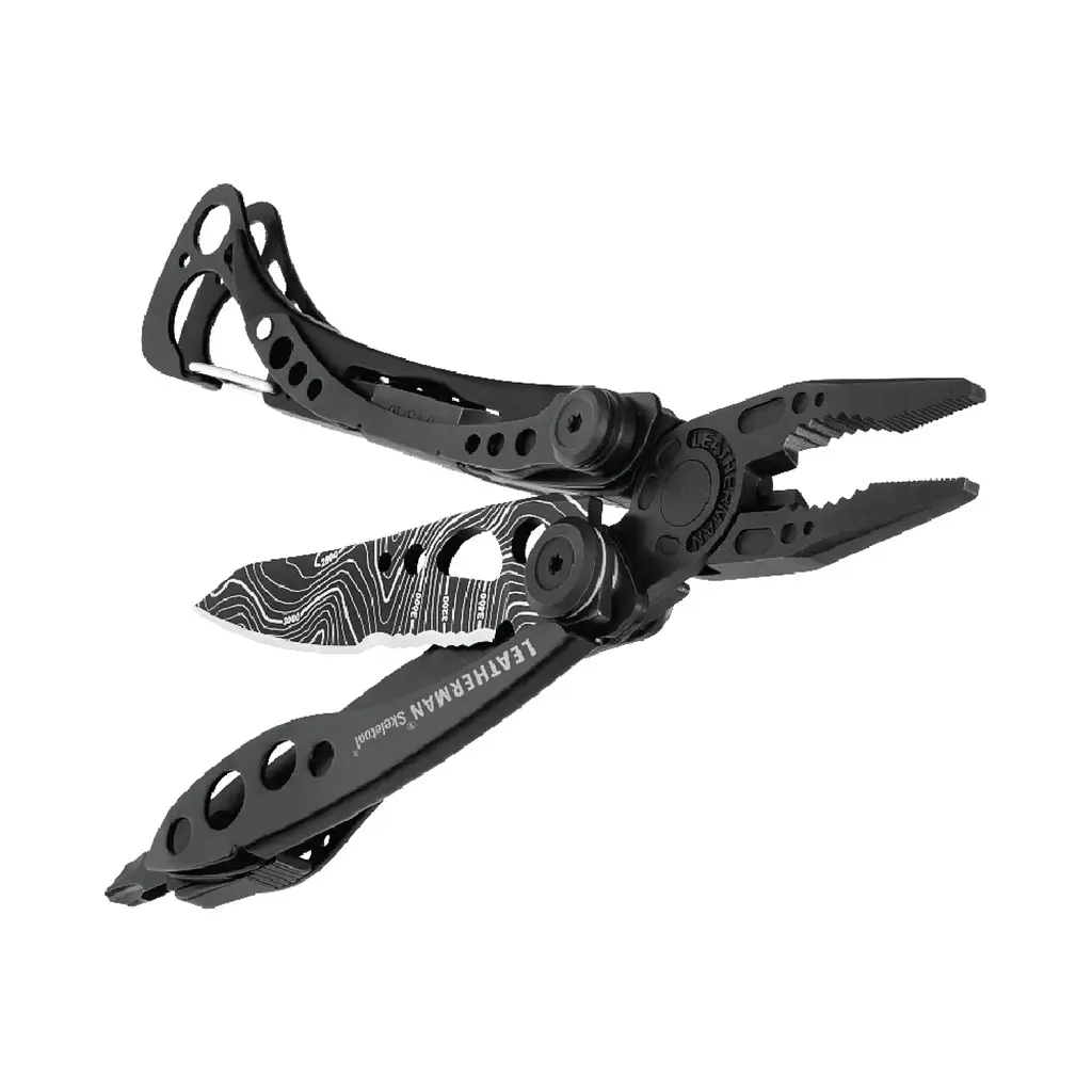 Мультиинструмент Leatherman Skeletool Black Topo - фото 3