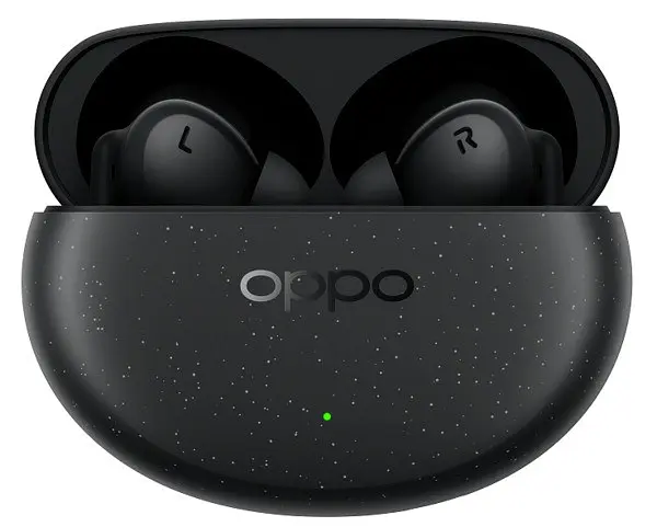 Навушники бездротові - Bluetooth в кейсі OPPO Enco Air 4 Pro (ETEA1) чорні - фото 4