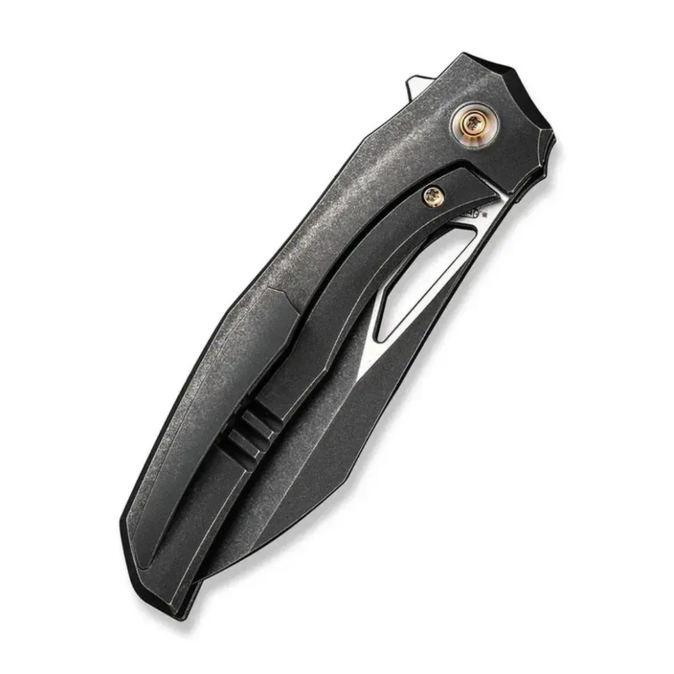 Ніж складаний туристичний WE Knife Ignio Mystery Box, (8.4 см) CPM 20CV / титан 6AL4V чорний - фото 5