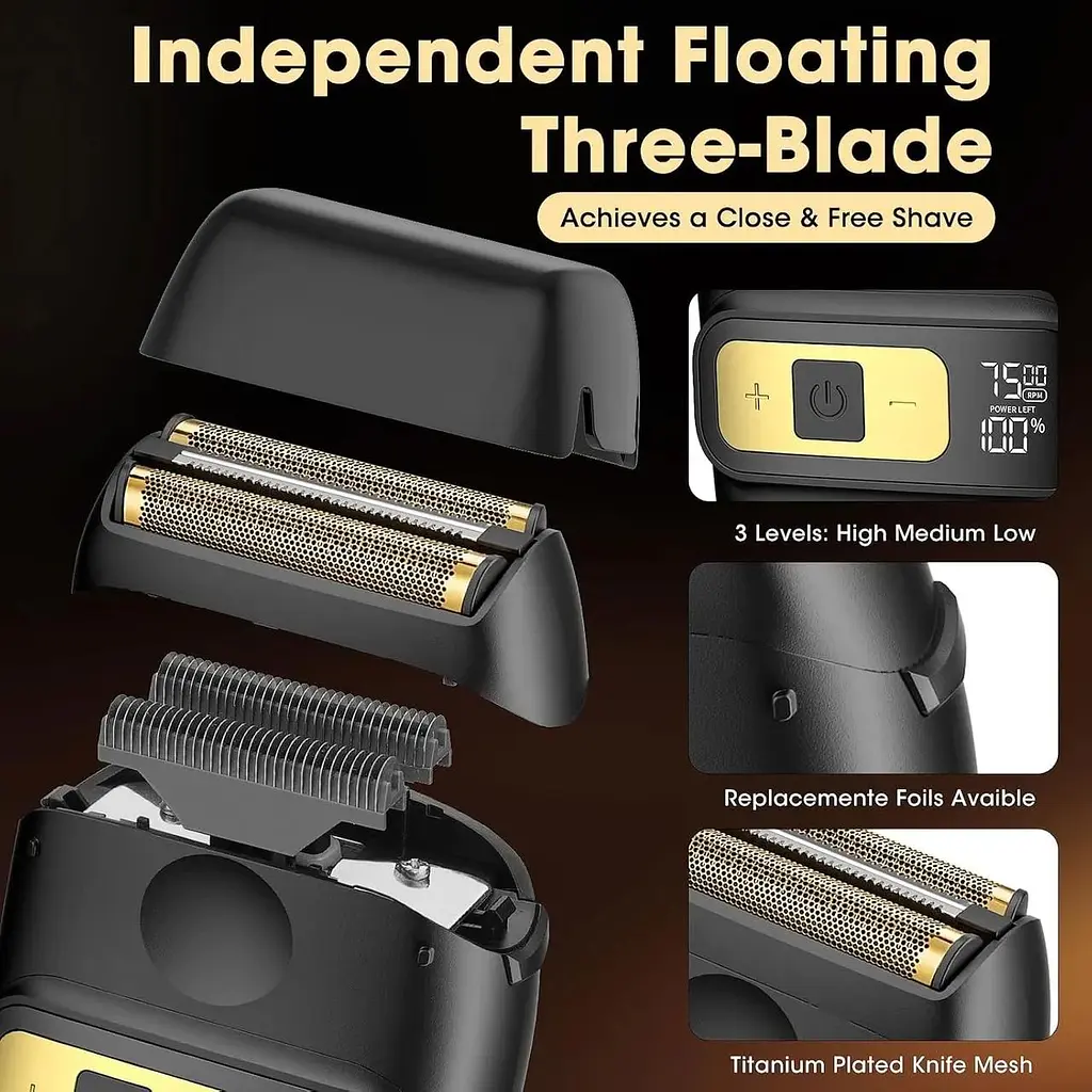 Профессиональный набор для стрижки волос Zesuti Wireless Barber Clipper - фото 4