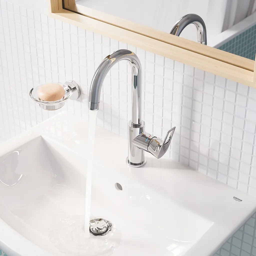Змішувач для раковини Grohe BauLoop New L-Size 23762001, Хром - фото 6