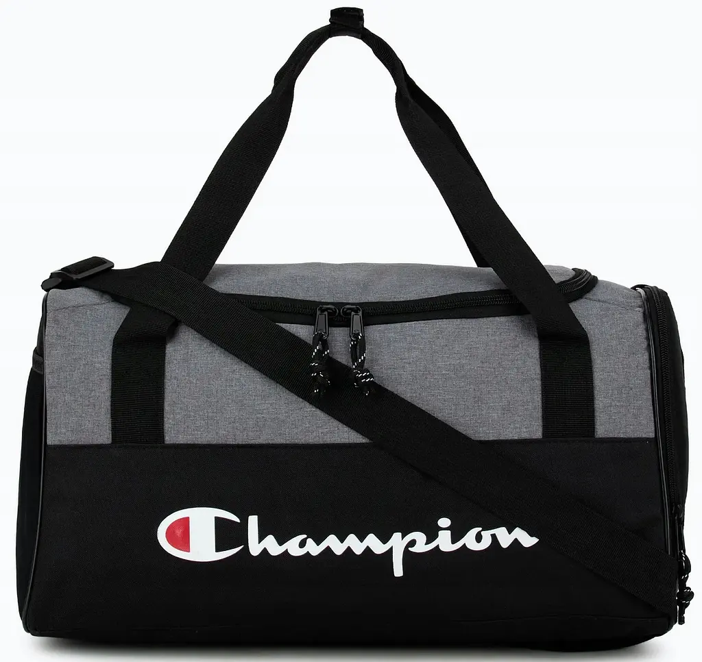 Спортивна сумка 30L Champion Training Bag Чорна з сірим - фото 2