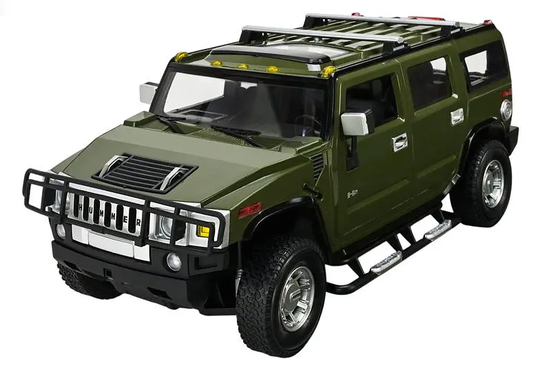 Машинка на радіокеруванні позашляховик Hummer H2 акумуляторна Powermotors PM1401, в коробці р.49x23x23см - фото 2