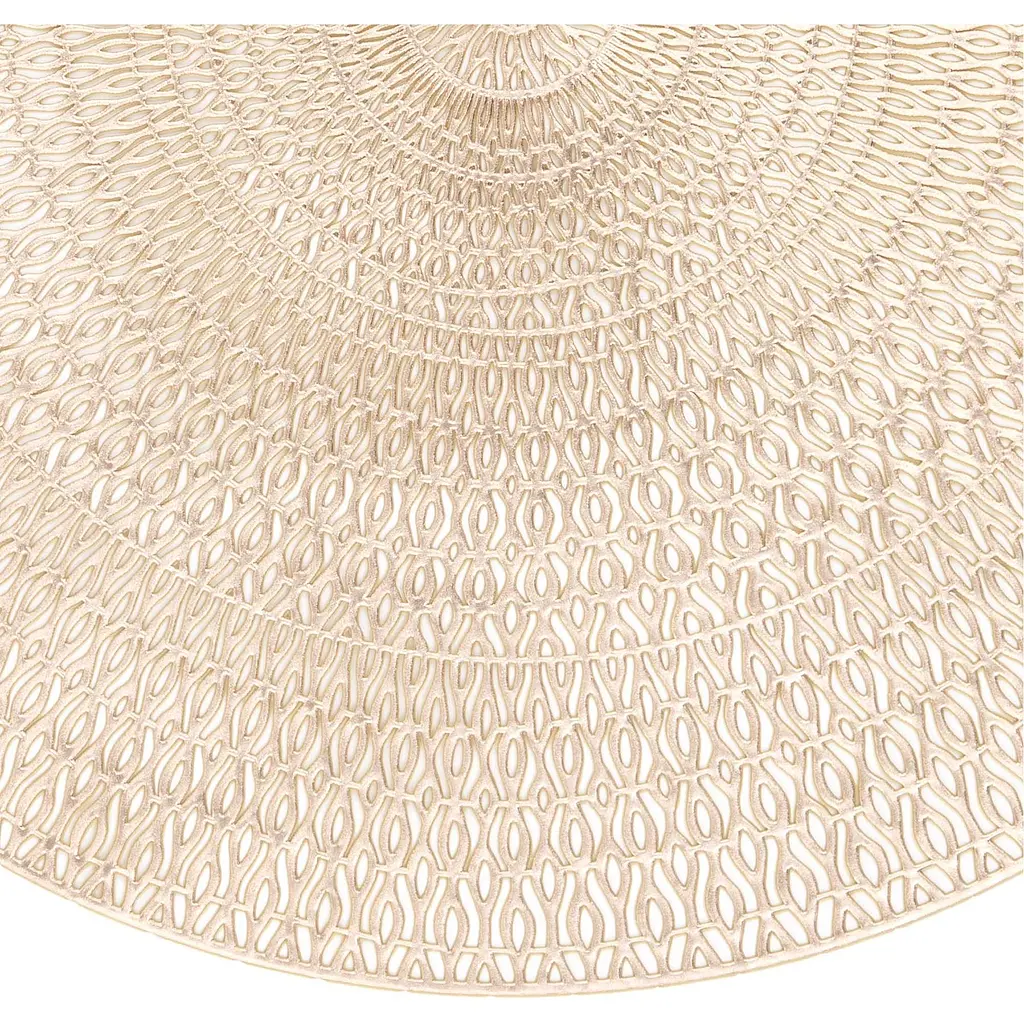 Килимок сервірувальний Ardesto круглий золотистий 38 см (AR3327G) - фото 2