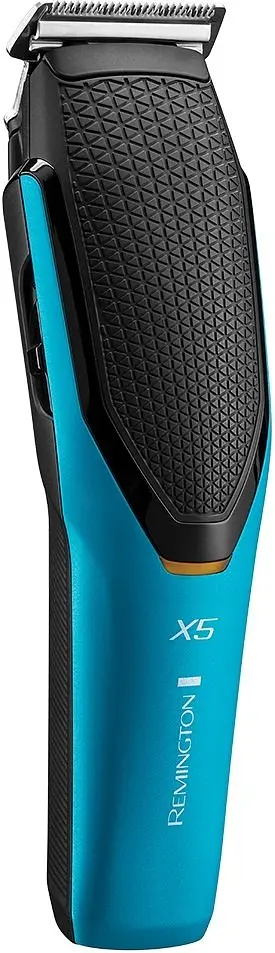 Машинка для стрижки Remington Power X Series X5, мережа+акум., роторний мотор, насадок-4, сталь, чорно-бірюзовий - фото 8