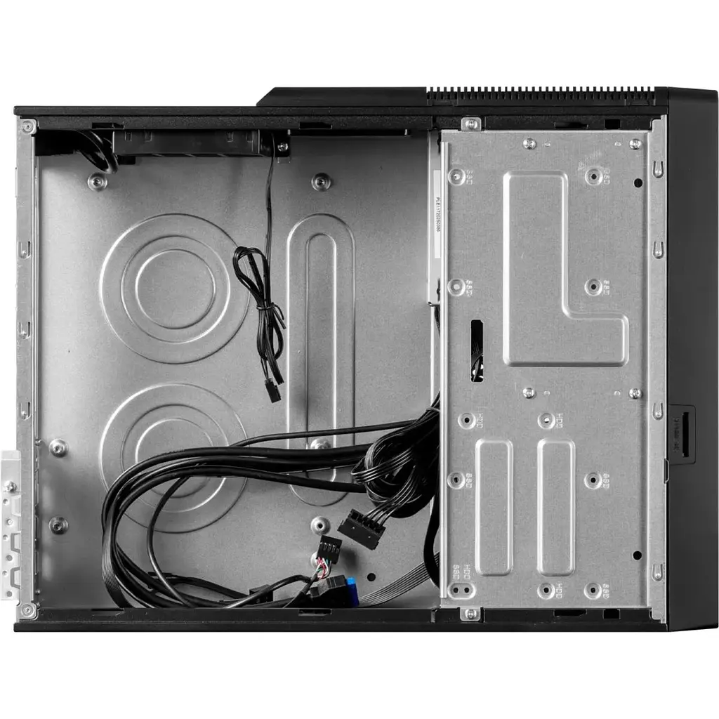 Корпус Prologix E117 Slim 400W Black [173433] - фото 4