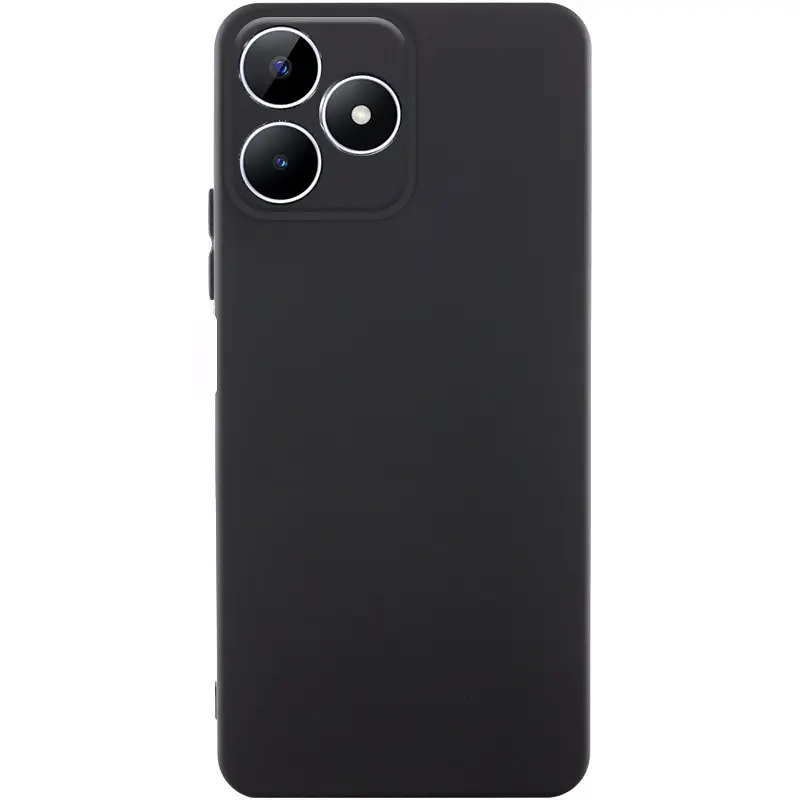 Чохол Silicone Cover Ummi Lakshmi Full Camera (AA) для Realme Note 50 5G Чорний / Black