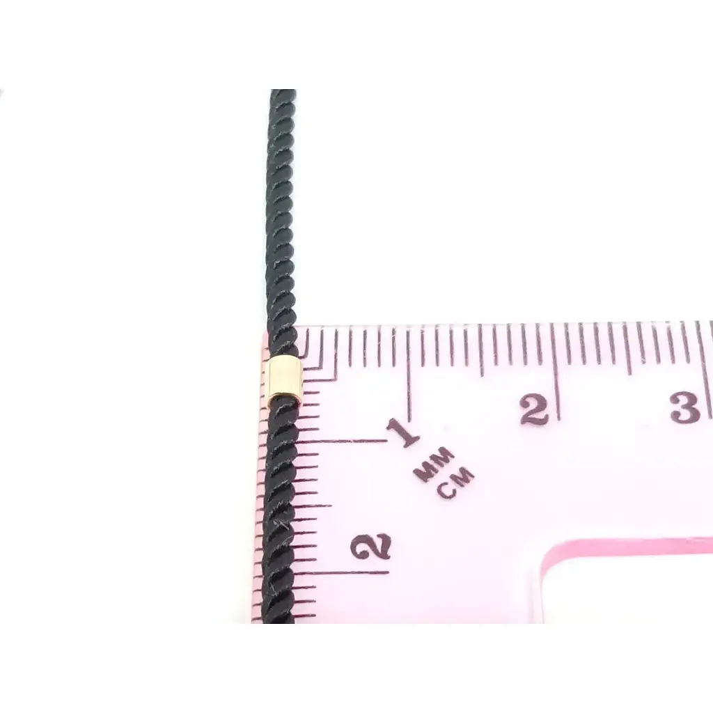 Ювелірний шнурок з текстилю Tango з золотими вставками. 950086 50 - фото 4