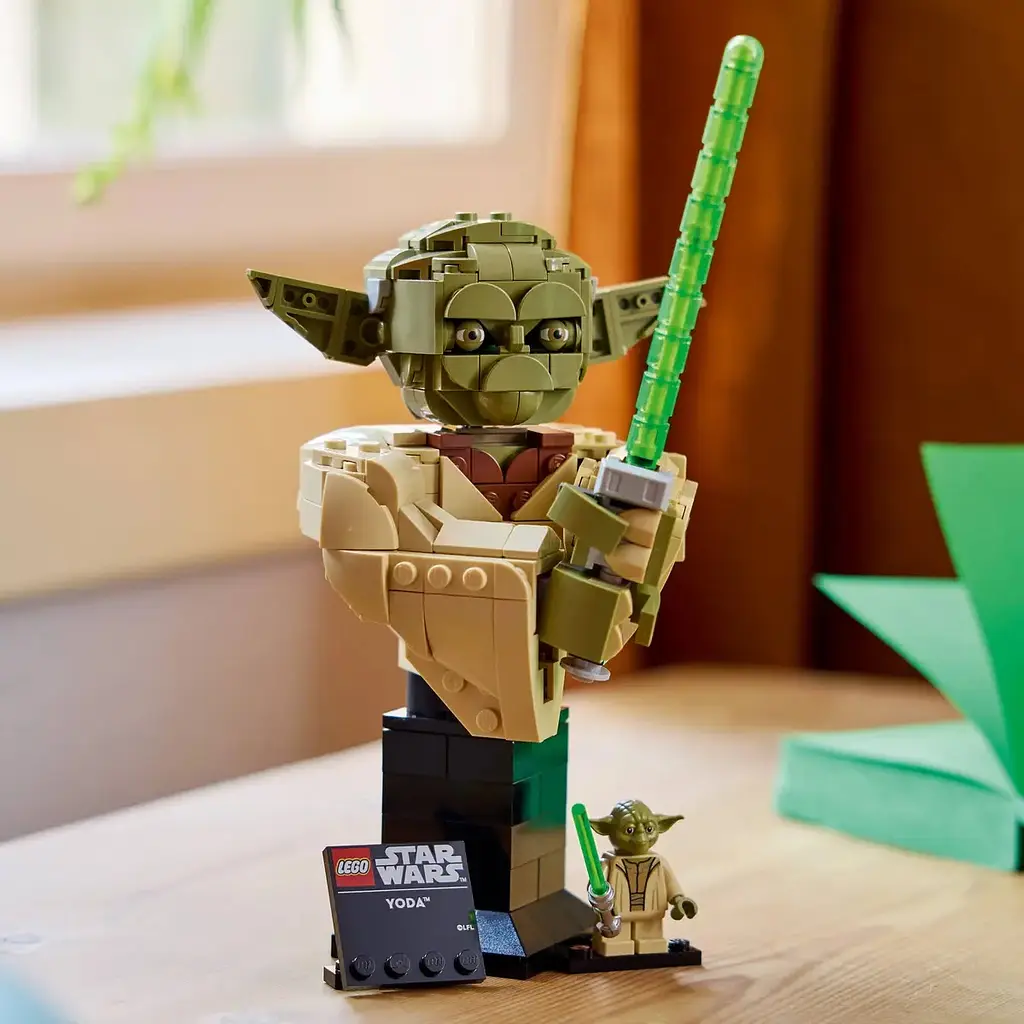 Конструктор LEGO Star Wars Погруддя Йоди V29 399 деталей (75438) - фото 10