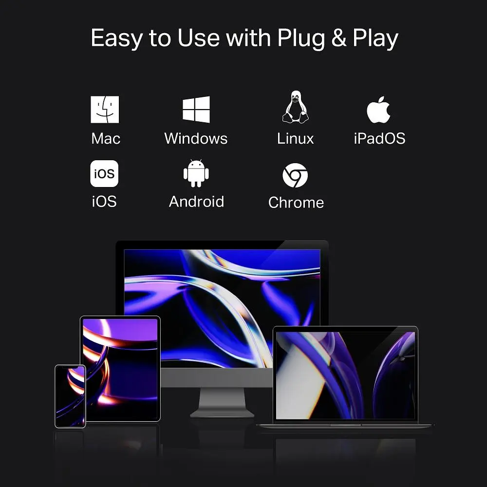 USB-Хаб TP-Link USB Type-C 7 в 1 (UH7020C) - фото 9