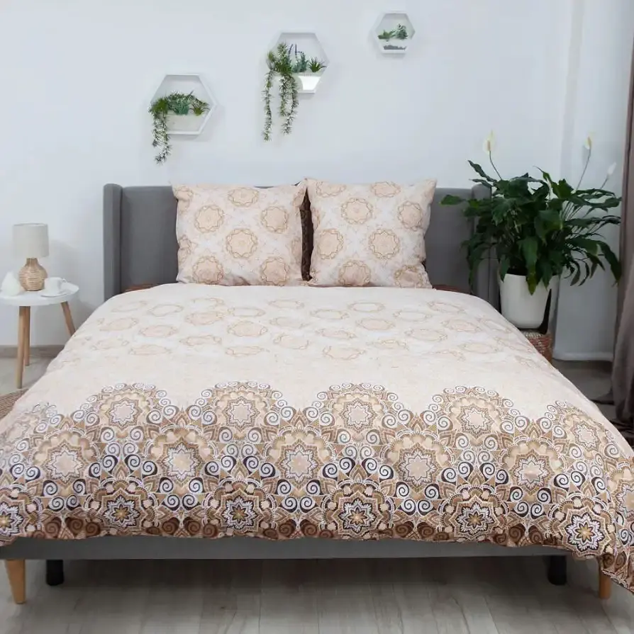 Комплект постельного белья TEP Happy Sleep Debbi Brown полуторный (2-03794_31780) - фото 2