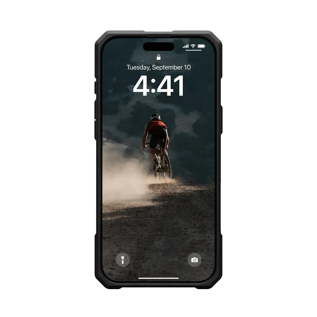 Чехол UAG для iPhone 16 Pro Max, Monarch Pro Magsafe, Kevlar Element Green teh0019341 - фото 4