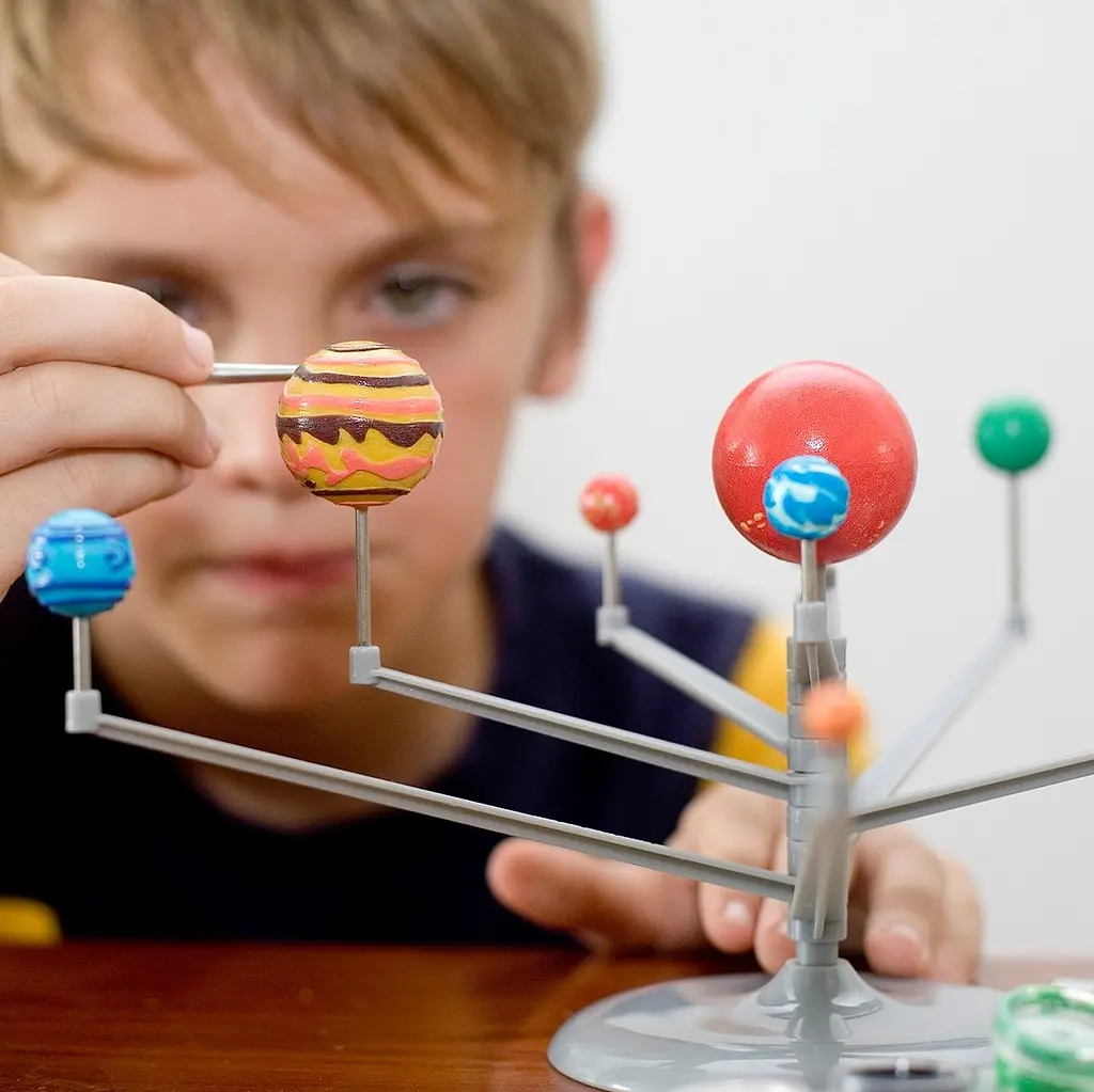Набір для досліджень 4M KidzLabs Сонячна система-планетарій (00-3257) - фото 11
