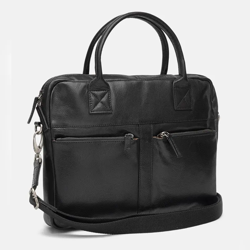 Чоловіча шкіряна сумка Ricco Grande 1FSL-1052-black - фото 2
