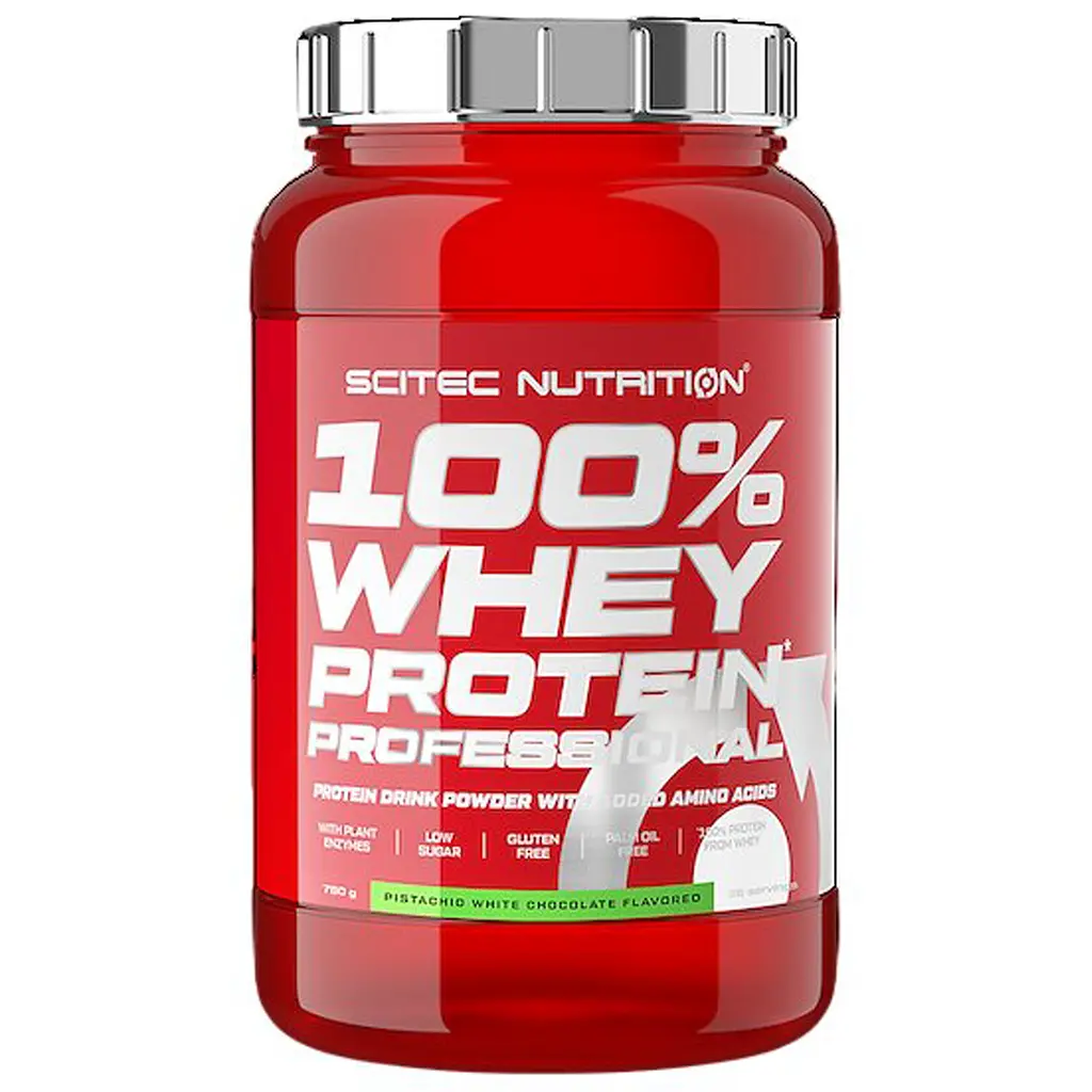 Протеїн Scitec Nutrition 100% Whey Protein Prof Pistachio white chocolate 780 г (5999100033603)