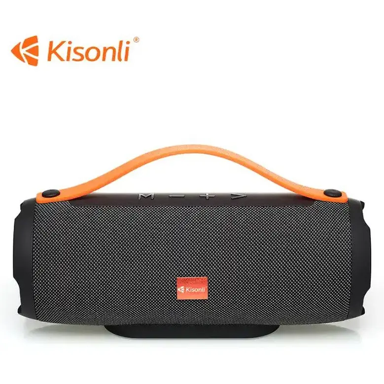 Портативна колонка ретро Kisonli M3 Bluetooth 1200 mAh 10 Вт Black - фото 3