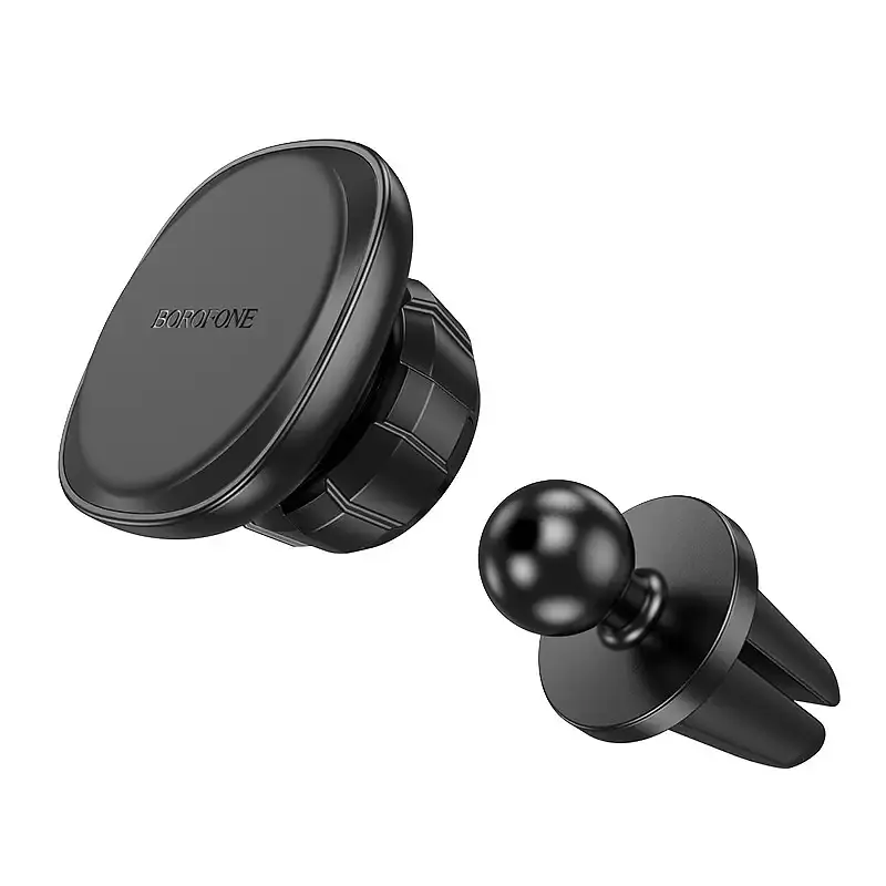 Автотримач для телефона Borofone BH102 Cloud magnetic car holderair outlet чорний - фото 3