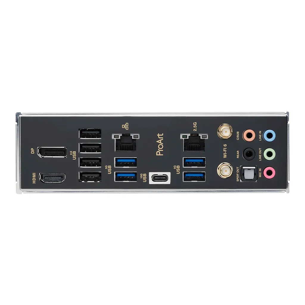 ASUS Материнська плата PROART B760-CREATOR WIFI s1700 B760 4xDDR5 M.2 HDMI DP Wi-Fi BT ATX - фото 7