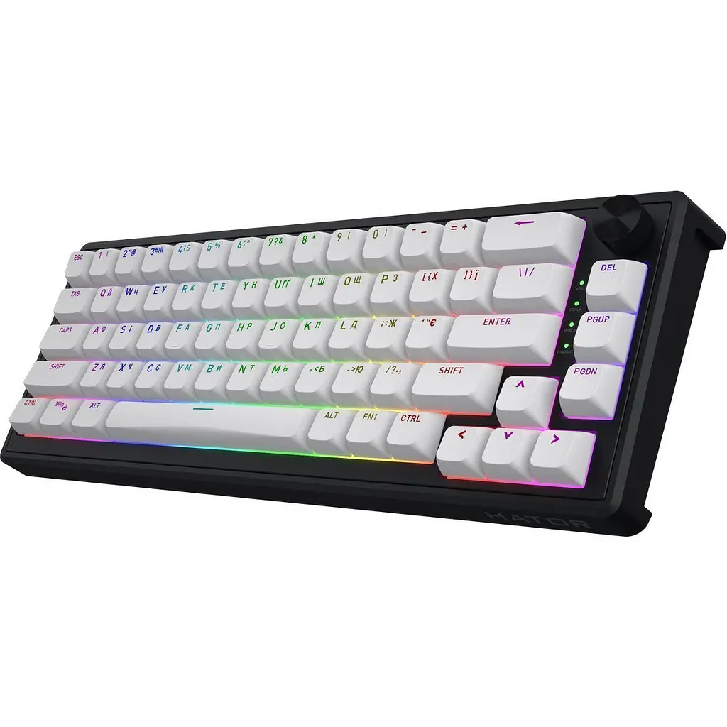 Клавіатура Hator Skyfall 65 MAG ULTRA 8K Black/White (HTK1860UA) [158501] - фото 3