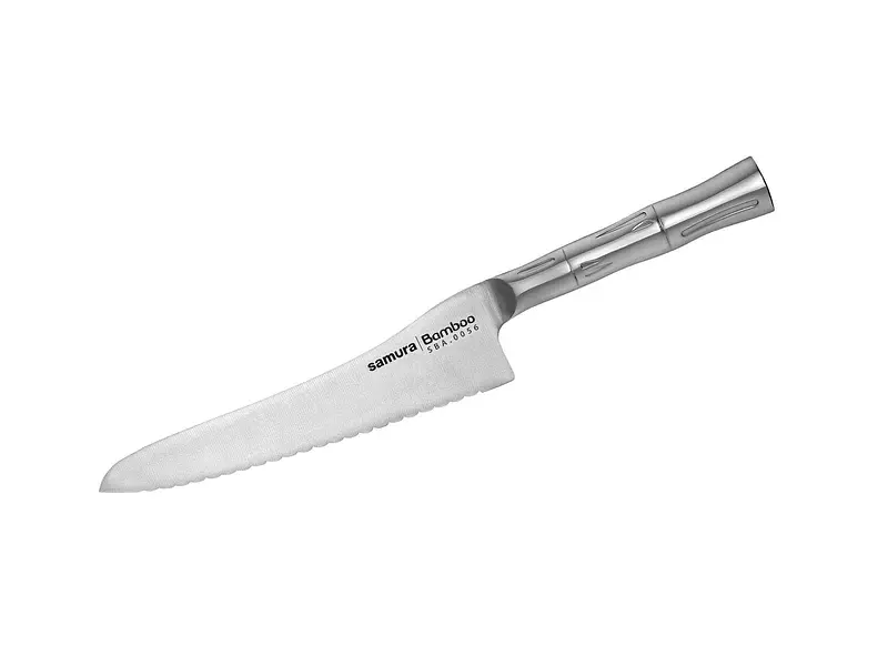 Кухонний ніж для заморожених продуктів SAMURA Bamboo 19.6 см (SBA-0056)