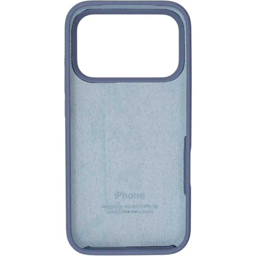 Чехол Silicone Case для Apple iPhone 17 Pro Lavender Grey AA [145197] - фото 2