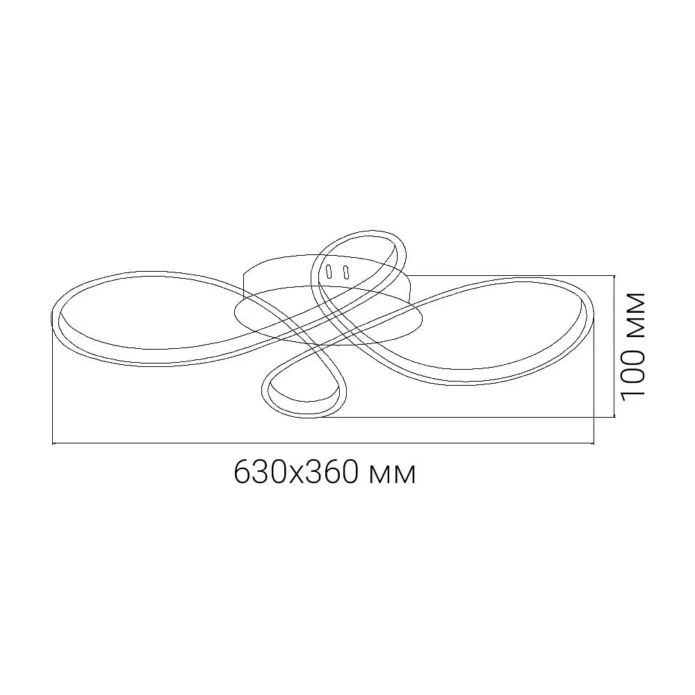 Светодиодная люстра Ardero AL6530-1ARD FABIO S 60Вт черный - фото 2