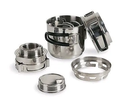 Полный набор спиртовой горелки Tatonka Alcohol Burner Set Серый - фото 2