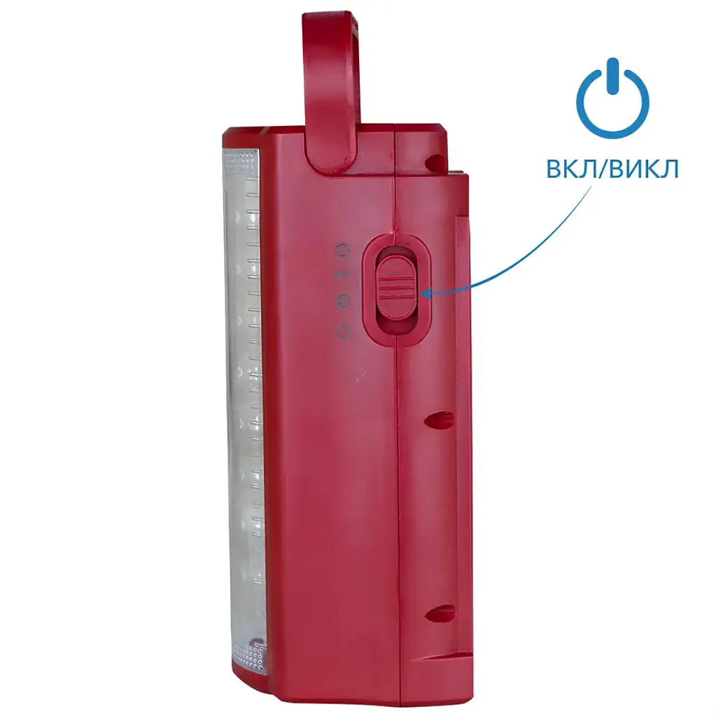Переносной аварийный аккумуляторный LED фонарь Almina 2606L для дома и кемпинга, с Power Bank - фото 4