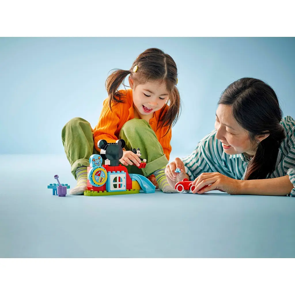 Конструктор LEGO DUPLO Disney Микки Маус Клубный дом и автомобиль 27 деталей (10454) - фото 4