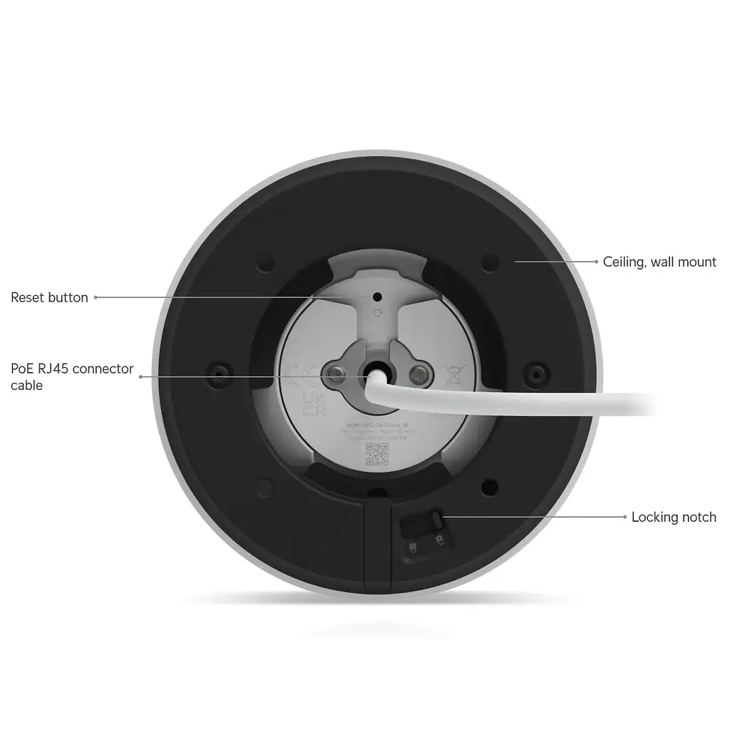 IP-камера Ubiquiti UniFi G6 Turret (UVC-G6-TURRET-W) - фото 8