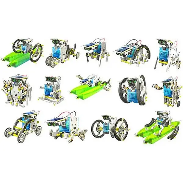 Конструктор GRAND Solar Robot робот 14 в 1 - фото 3