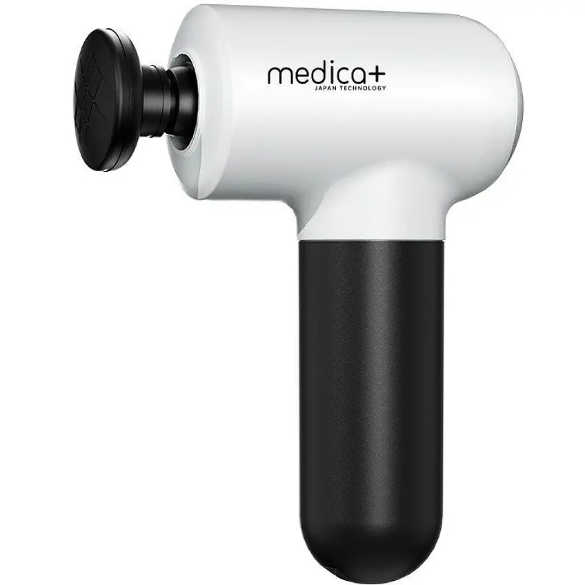 Перкусійний ручний масажер для тіла і м'язів Medica+ MassHand Pro 4.0 white  - фото 1